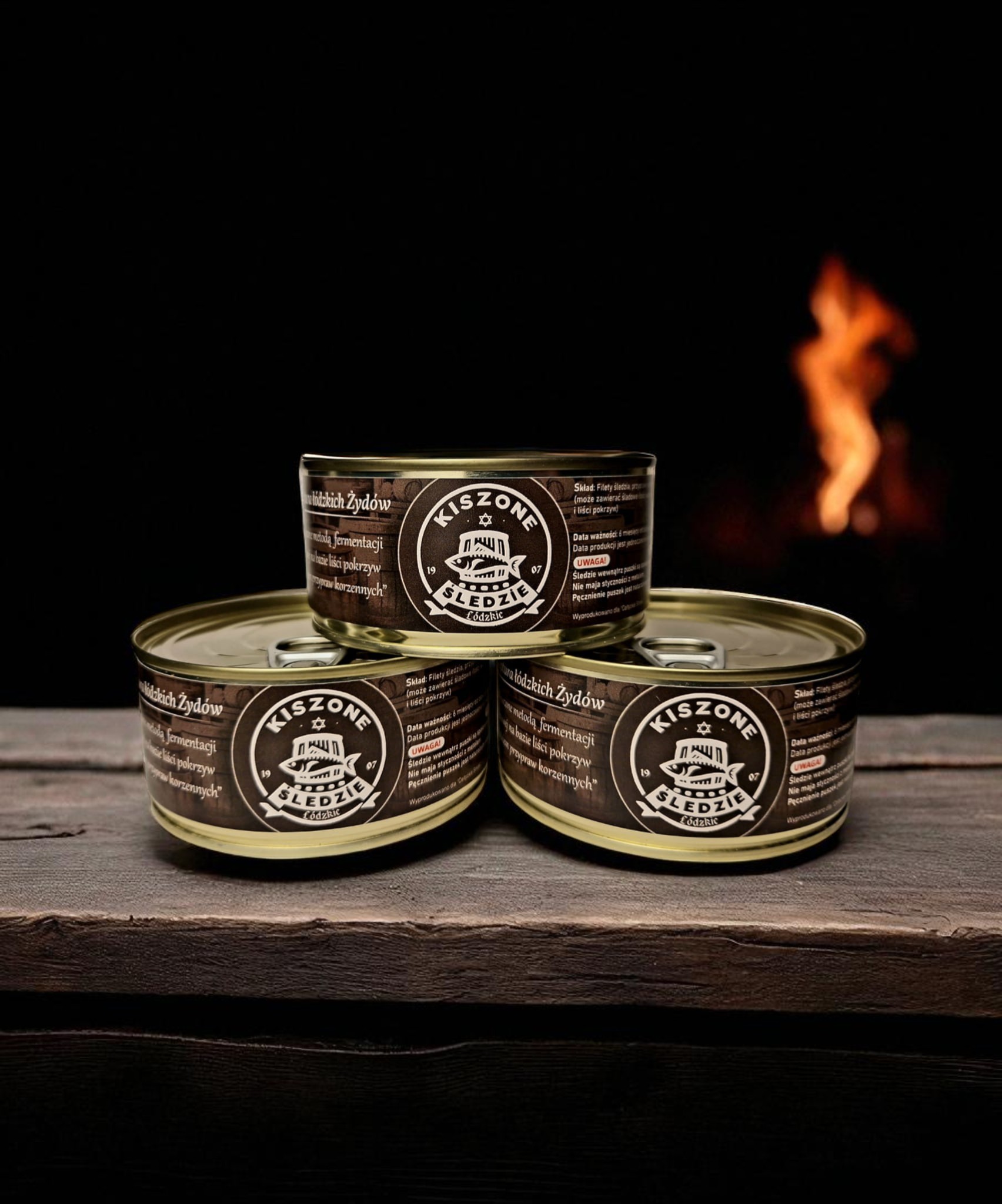 Kiszone Śledzie - puszka 250g