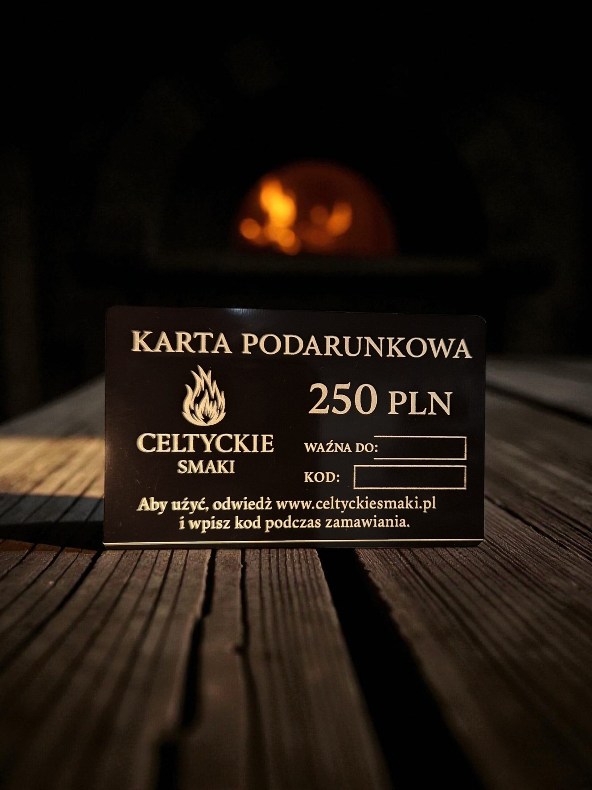 Karta Podarunkowa „Celtyckie Smaki” 200 zł