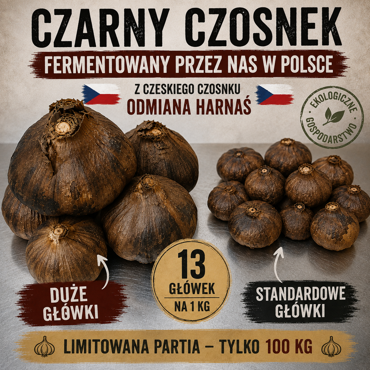 Czarny Czosnek  - PROMOCJA DNIA !